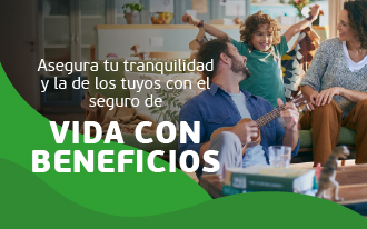 Compra 100% online tu seguro de vida con beneficio y te obsequiamos 3 cuotas. Aplica T&C. 