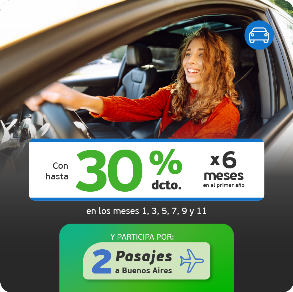 Promoción seguro de auto