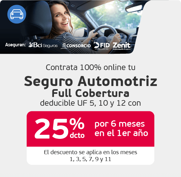 Promocion seguro de auto