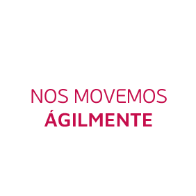 Nos movemos ágilmente